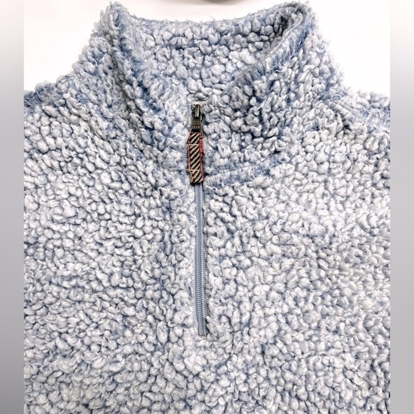 Weatherproof Teddy Bear Half Zip Lined Sweater - Size Medium - Picture 7 of 11